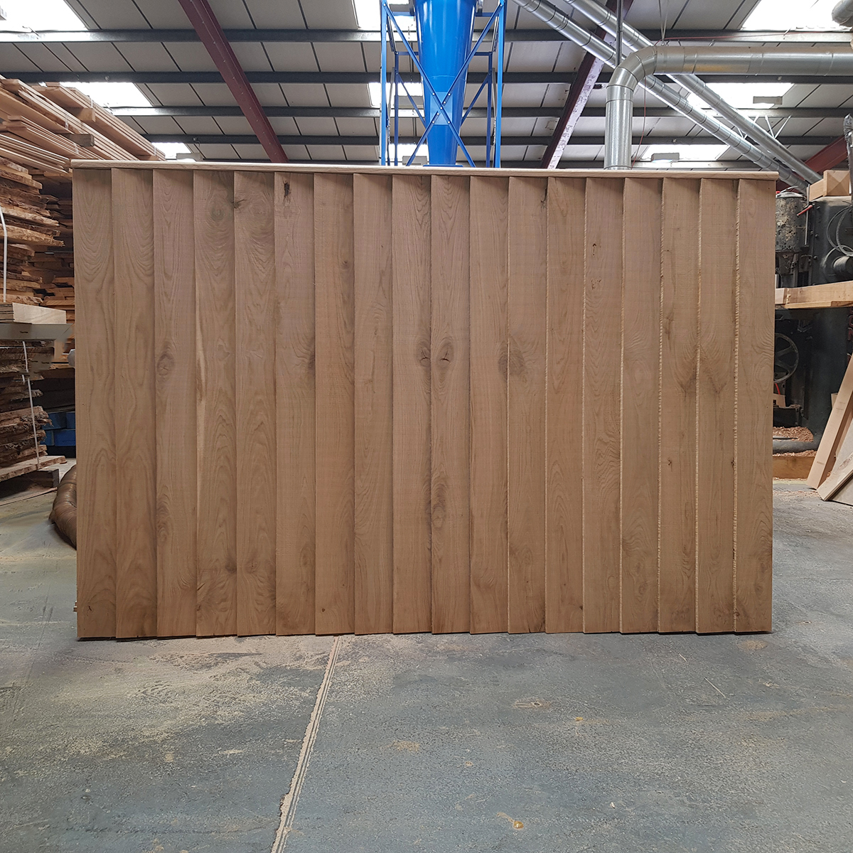 Oak Featheredge Fence Panel | Buy Fencing Materials Online | UK Oak